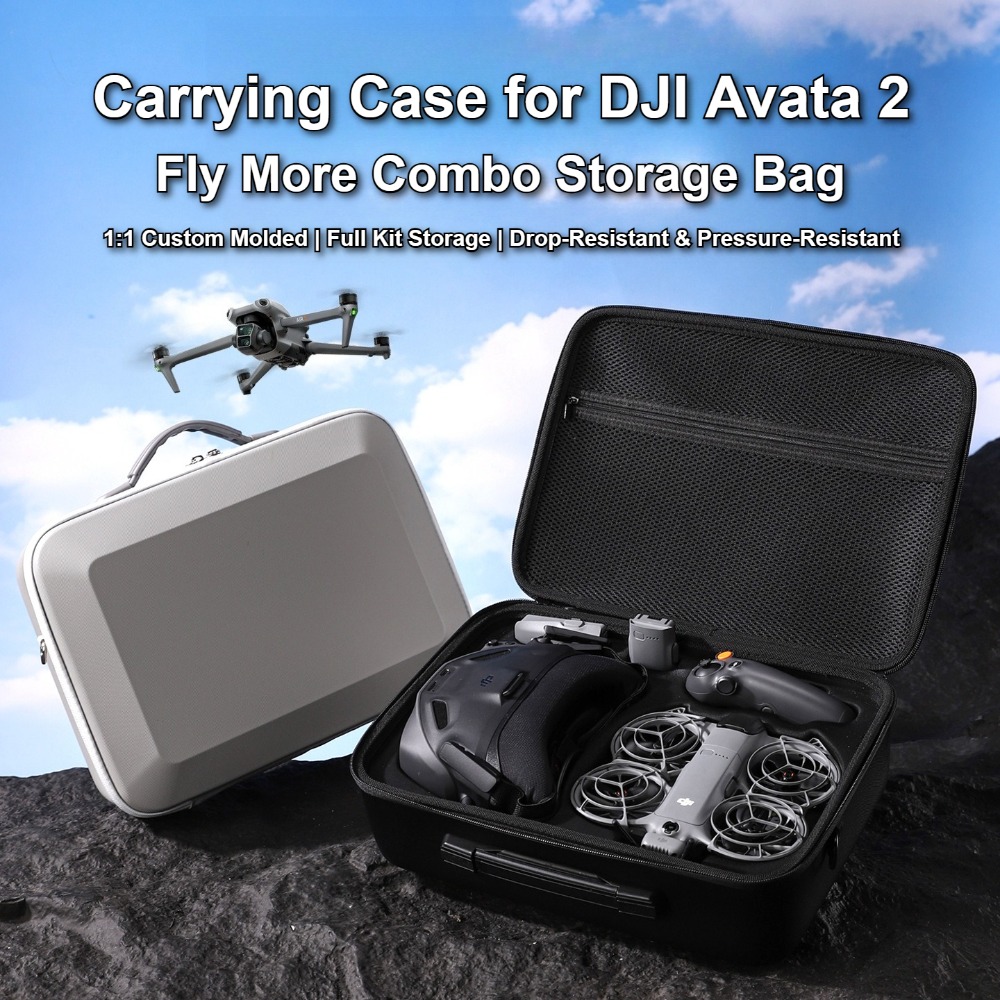 Drone Hard Shell Case - Прочный кейс для переноски дрона DJI